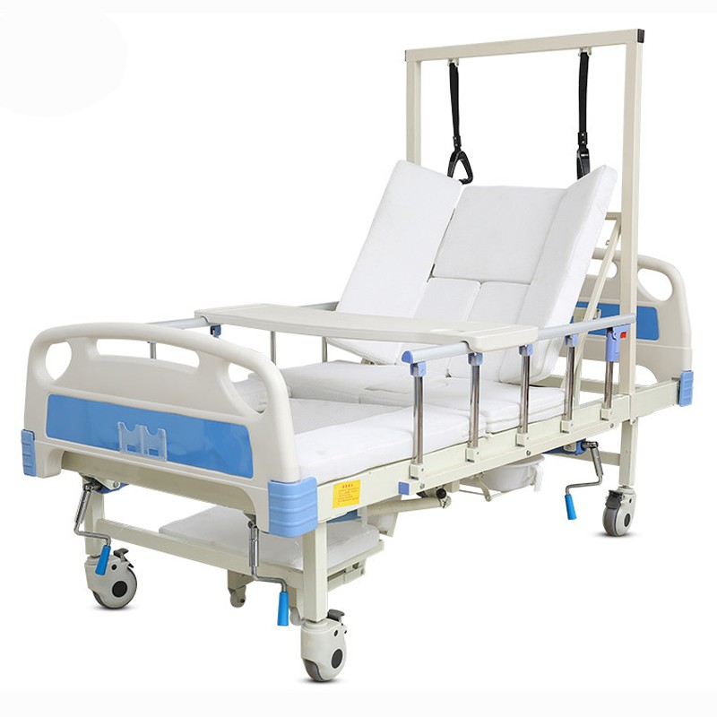 骨科牵引床 护理床家用多功能医疗床起背翻身床老人病床升降带坐便孔
