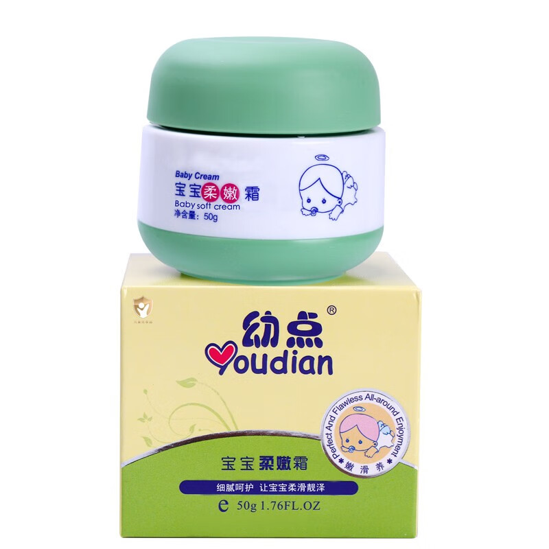 幼点幼点宝宝柔嫩霜原幼点宝宝防皴柔嫩霜滋润面霜宝宝霜秋冬苹果脸