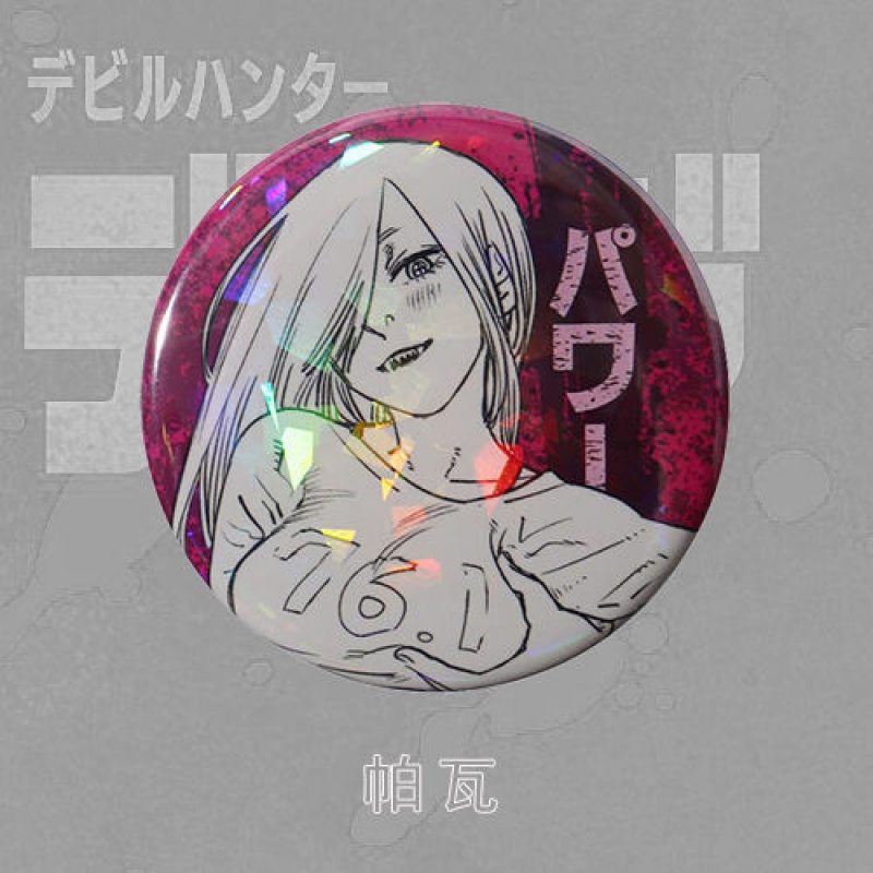 电锯人徽章 链锯人原画闪吧唧第二弹姬野周边玛奇玛东山小红勋章胸章