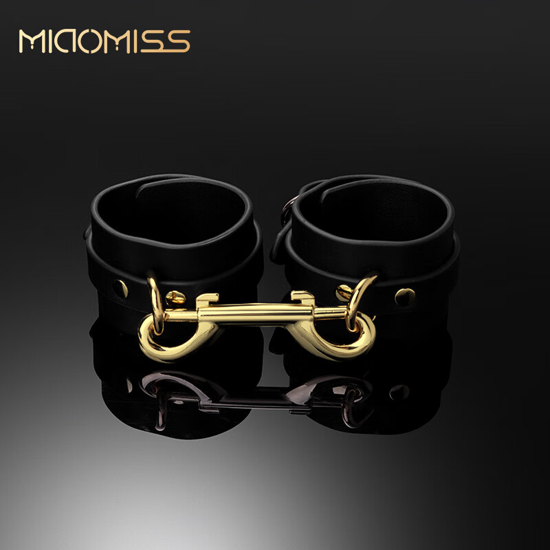 miaomiss sm情趣手铐 男女主奴皮革腕铐夫妻捆绑束缚游戏刑拘另类玩具