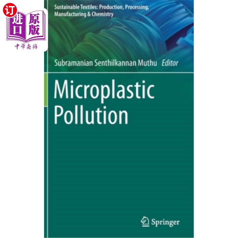 海外直订microplastic pollution 塑料微粒污染