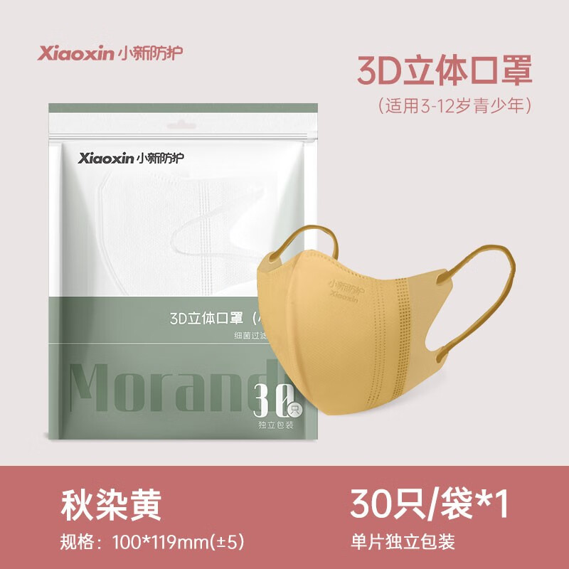 小新防护口罩的价格走势及销量排名