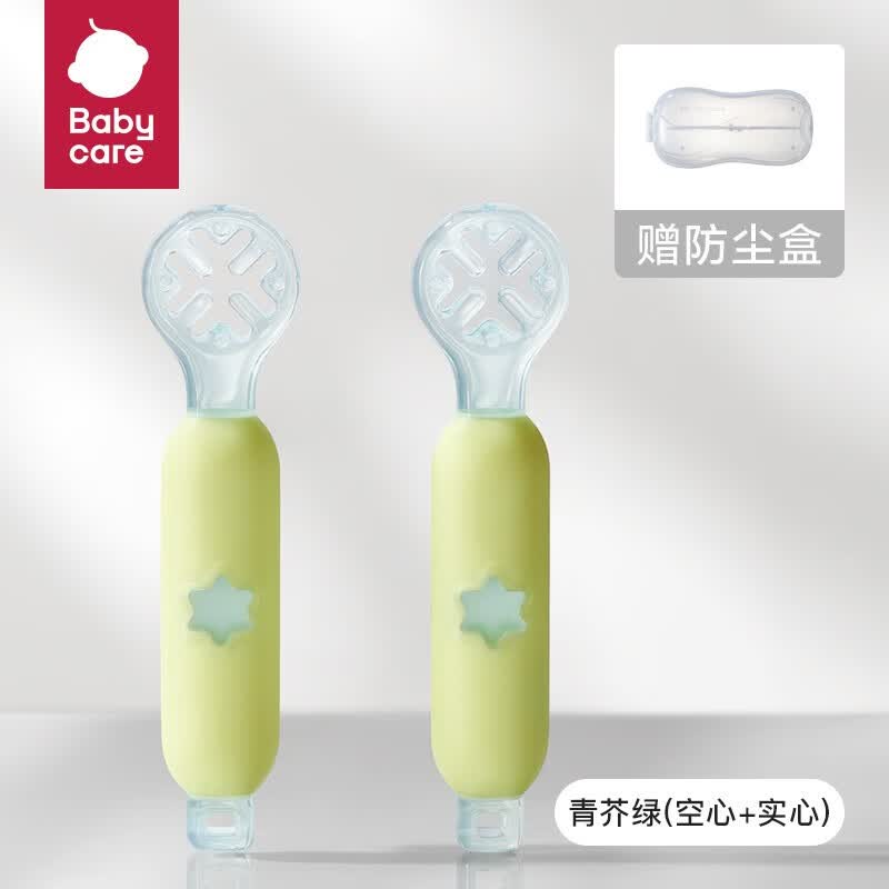 babycare辅食勺婴儿米糊硅胶勺辅食工具喂养宝宝硅胶软勺 青芥绿使用感如何?