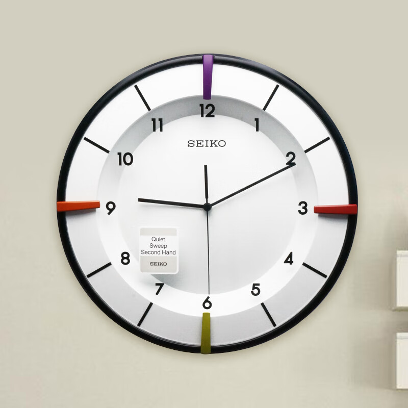 精工（Seiko）时尚创意欧式客厅居家挂钟挂表