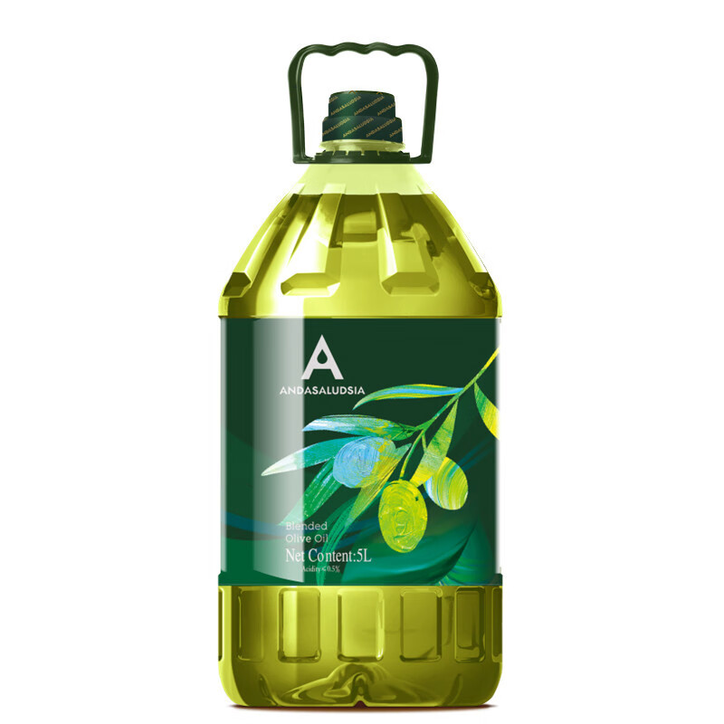 中粮 安达露西 纯正食用橄榄油5l 西班牙进口 适合中式烹饪 团购福利