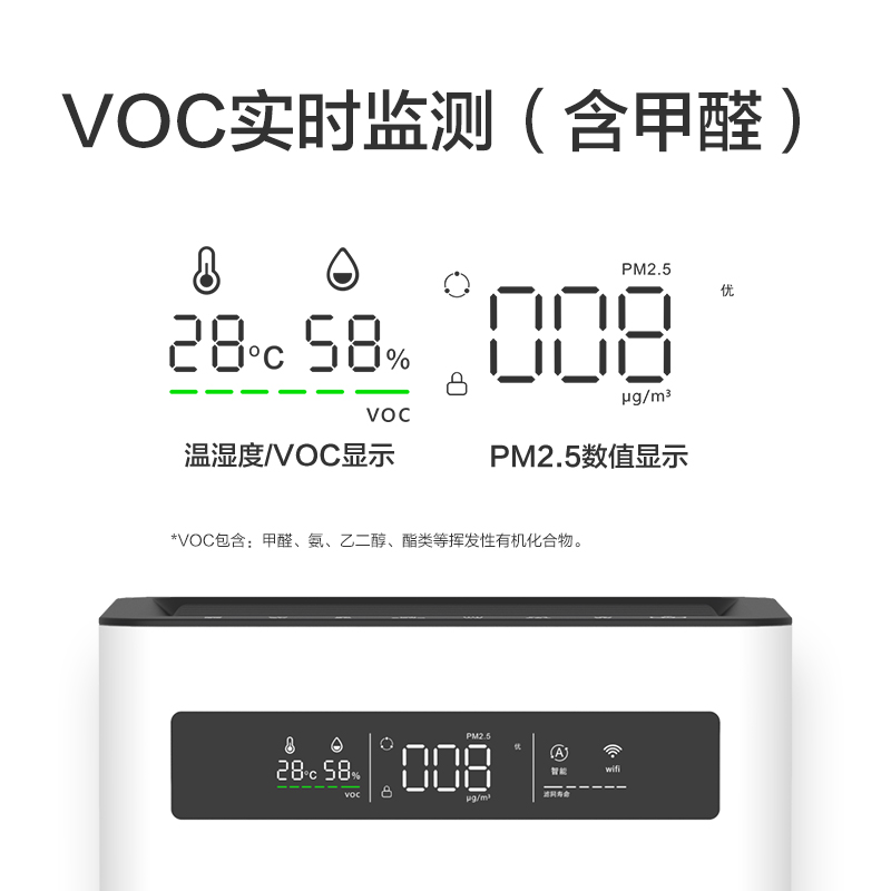 IAM空气净化器除甲醛雾霾细菌家用办公室负离子可以消毒杀菌吗？