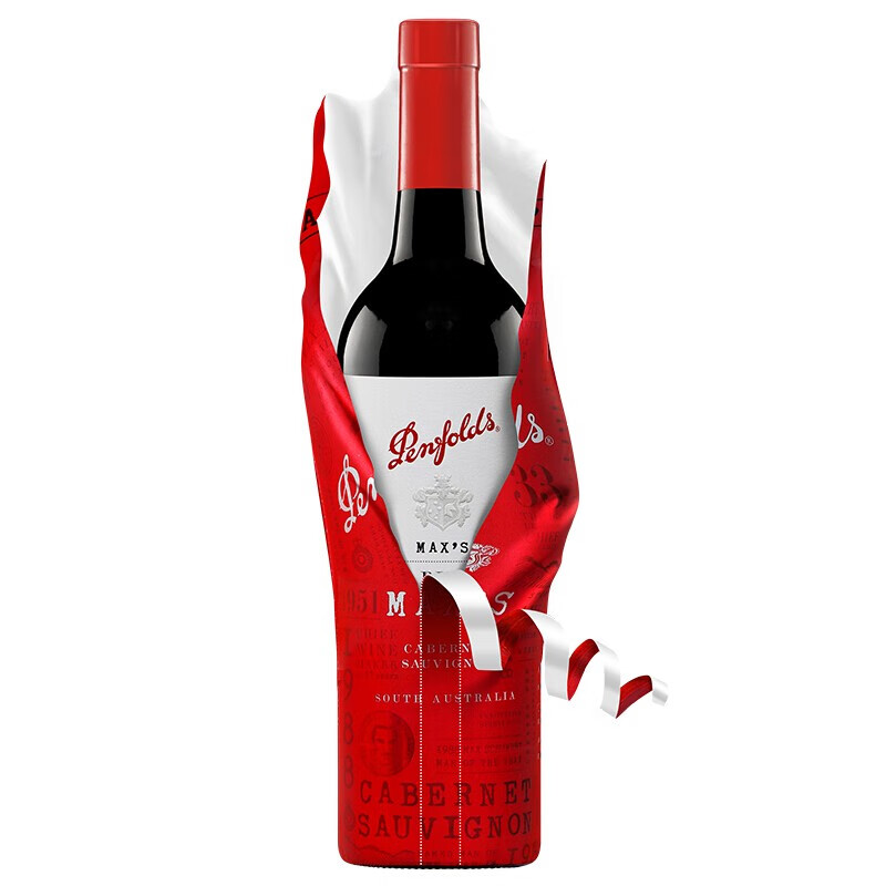 【京东酒世界】奔富麦克斯（Penfolds Max's）赫彩 赤霞珠干红葡萄酒 750ml 单瓶装 澳大利亚dmdegrxy