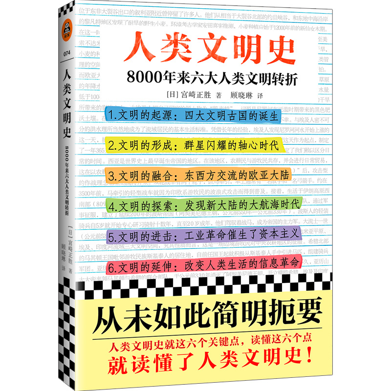 人类文明史 : 8000年来六大人类文明