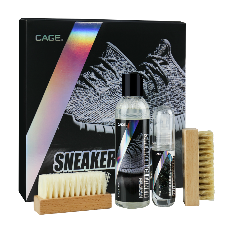 CAGE洗鞋清洁剂套装解决您的皮具护理难题！|小白鞋清洗剂网购最低价查询