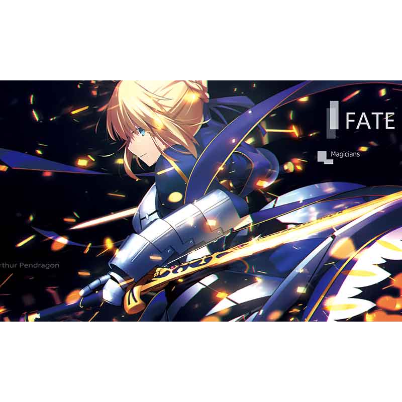saber超清头像 吾王,saber超清头像 1080 狼天影 fate系列 saber/吾王海报墙贴纸超大宿舍动漫贴画定制背胶自粘