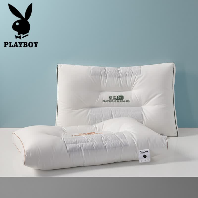 花花公子（PLAYBOY）枕头枕芯荞麦枕头夏柔软亲肤透气枕芯成人单只装宿舍家用床品 绿( 荞麦+决明子) 48*74怎么样,好用不?