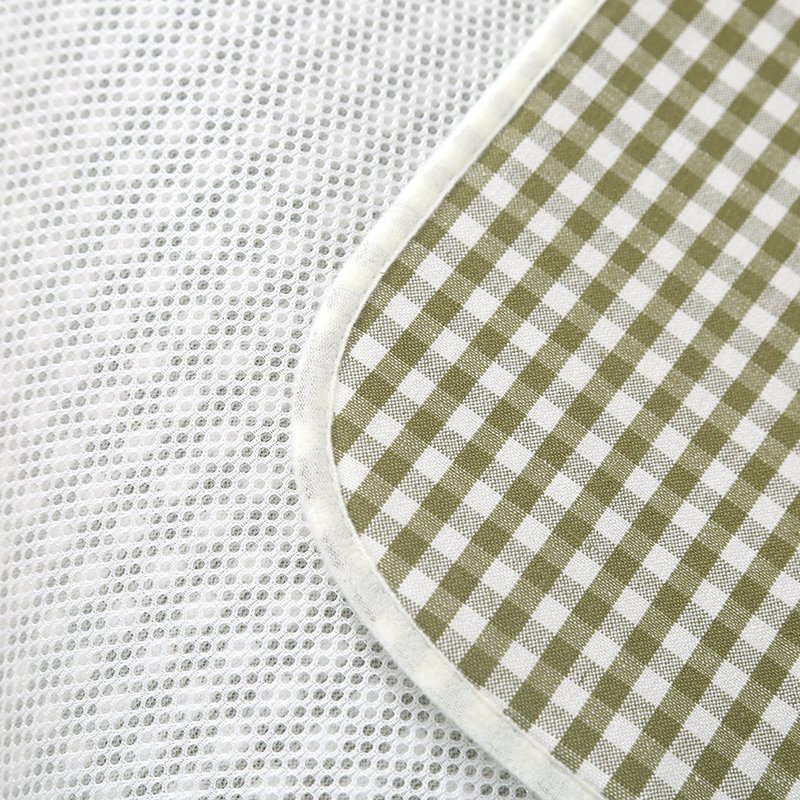 凉意婴幼儿苎麻凉席夏季新生宝宝用品童床凉席幼儿园午睡透气吸汗凉席 橄榄绿宝宝席 60*100cm