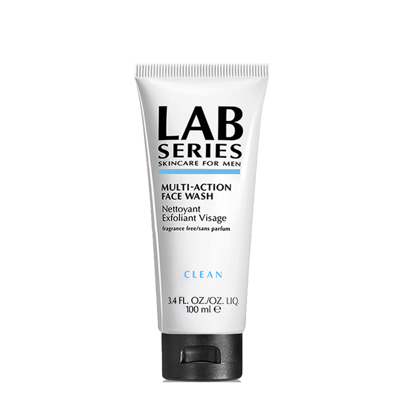 朗仕 lab series多功能洁面乳男士专用洗面奶清洁磨砂补水