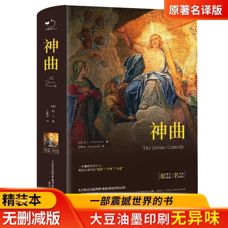 神曲但丁原著名家名译世界文学名著中文版全译全本包含地狱篇净界篇