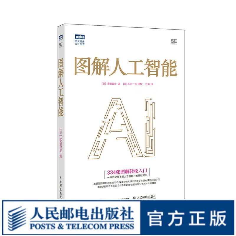 图解人工智能 图解深度学习图解机器学习人工智能教程书籍AI人工智能计算机网络编程从入门到实践