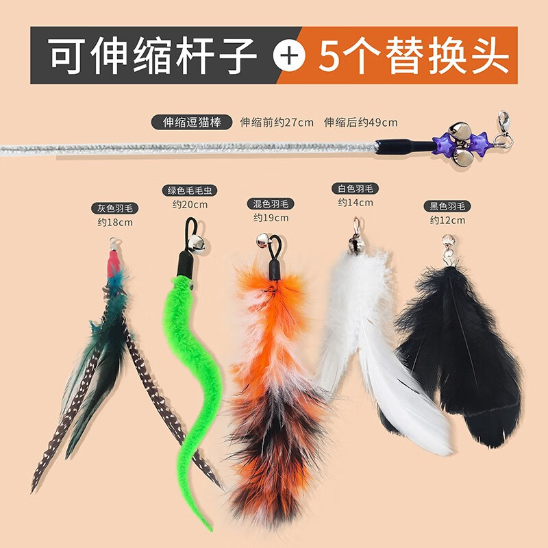 ��˿��ë��è�� è��� ��������è�� �滻ͷ5��װ 17.9Ԫ