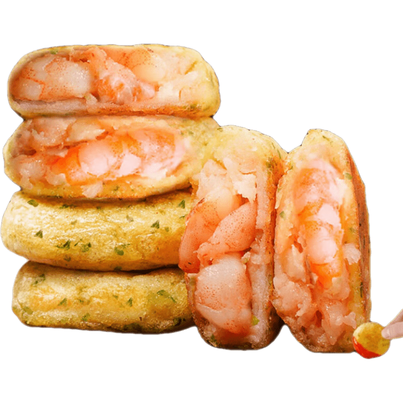 mpdq虾类怎么样 鲜虾饼真的太爱啦哈哈哈哈无限回购啊啊_什么值得买