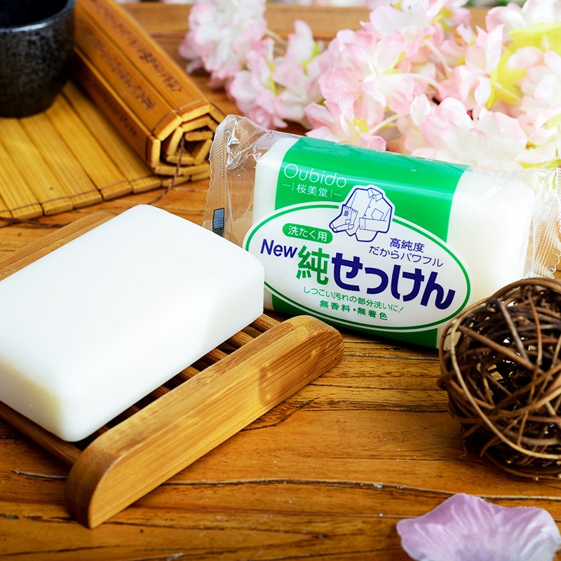 日本进口樱美堂洗衣皂肥皂洗内衣内裤衣物透明皂男女士内衣皂清洁污渍