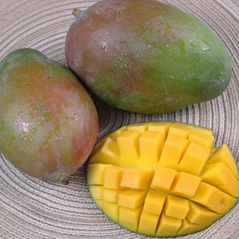 【京鲜配送】【京鲜配送】攀枝花凯特芒果3斤/5斤/9斤新鲜水果大芒果