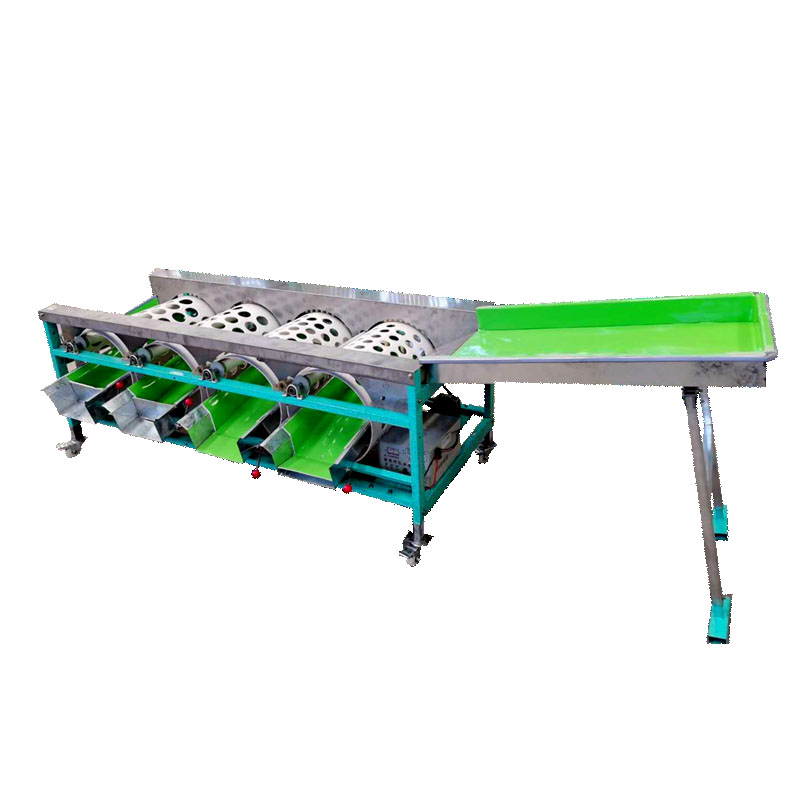 水果分选机筛选机橙子柑橘分级机脐橙贡柑选果分果机分选 3桶选果机