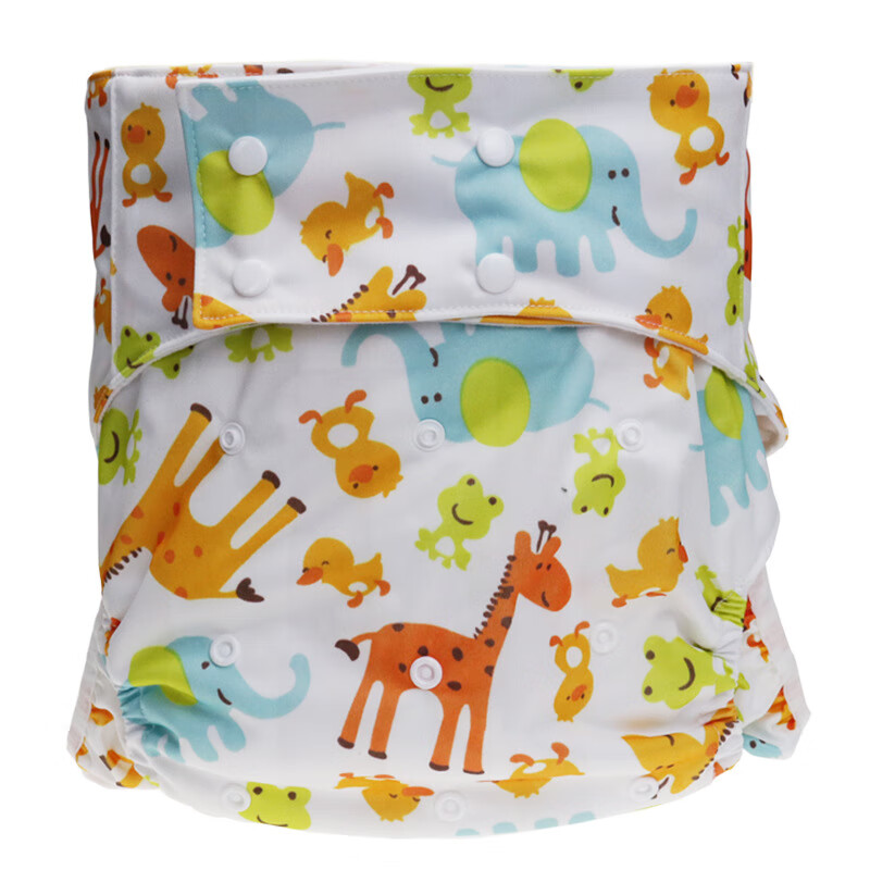 abdl大童尿布介子布纸尿裤可洗尿布兜婴童布尿裤裤老人失禁防裤可 桔