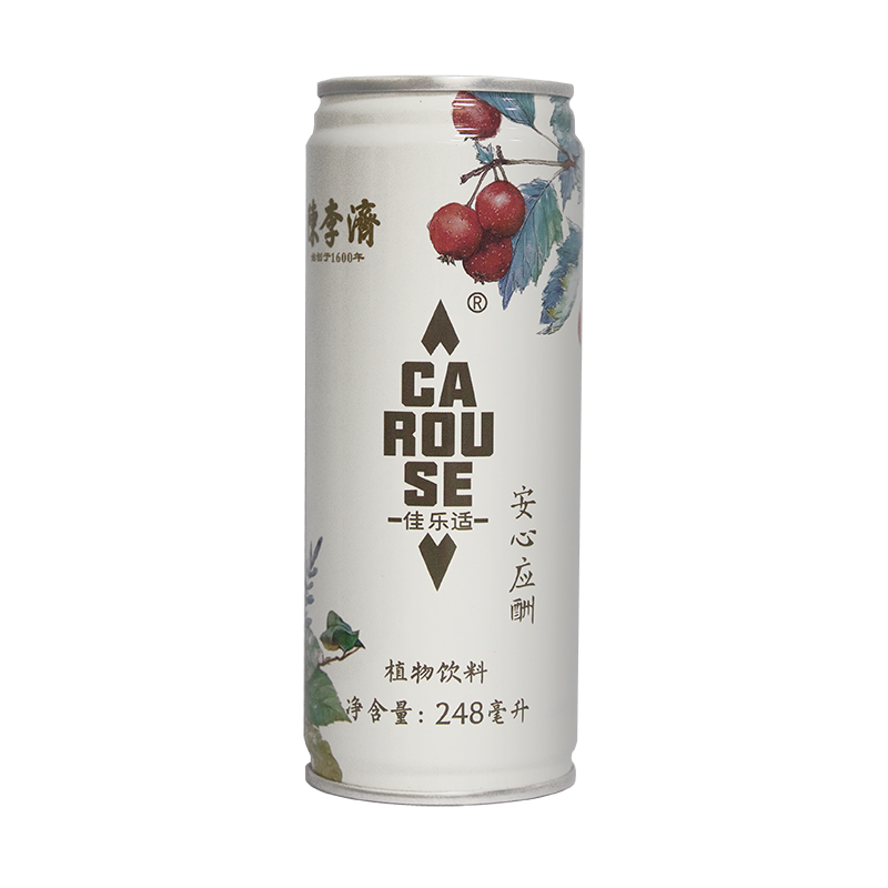 佳乐适陈李济健康饮料草本配方陈皮葛根饮品应酬熬夜缓解宿醉不适6罐装 陈李济陈皮葛根饮料6罐一提装