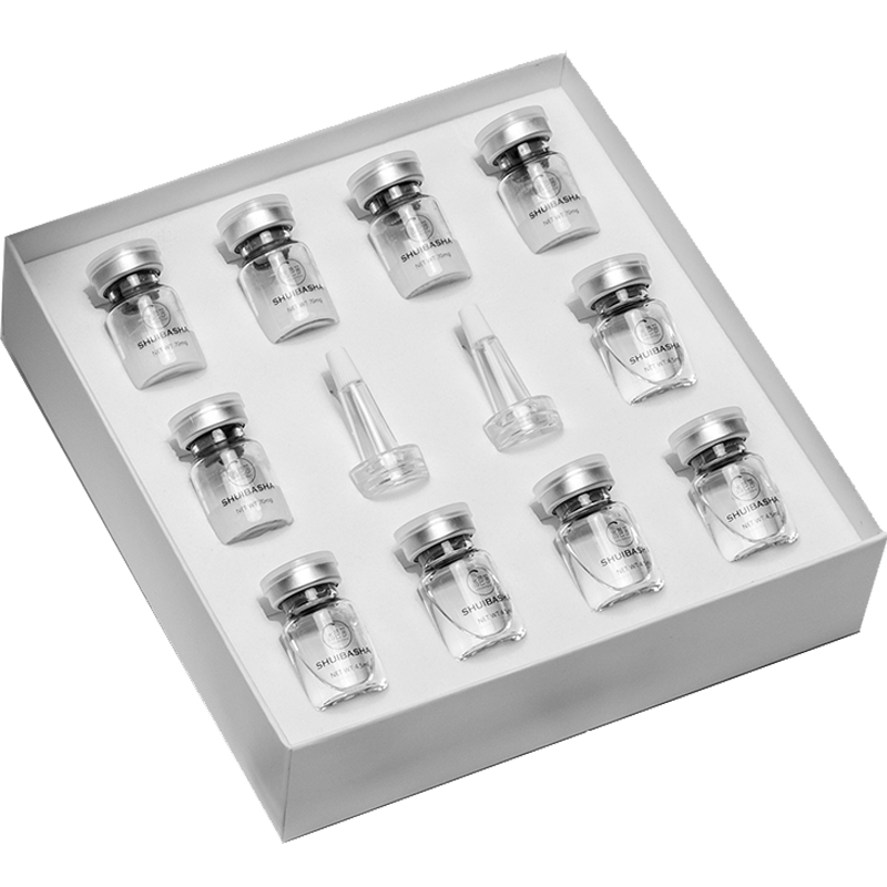 水芭莎（SHUIBASHA） 【会员专享】冻干粉精华原液紧致保湿抗皱舒缓修护肌肤精华液 亮肤5对装