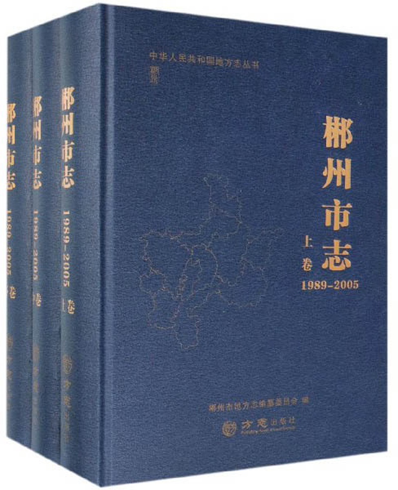 郴州市志（1989-2005 套装上中下册）