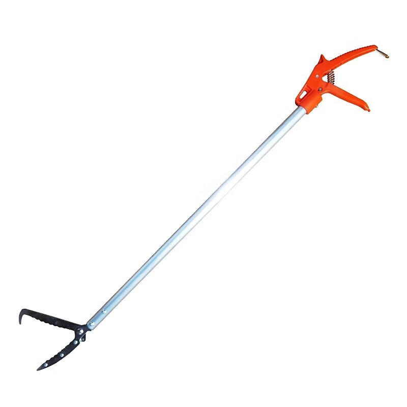 笠农铝合金蛇夹子黄鳝夹泥鳅鳝鱼钳子防蛇捕蛇赶海工具可伸缩夹蛇器