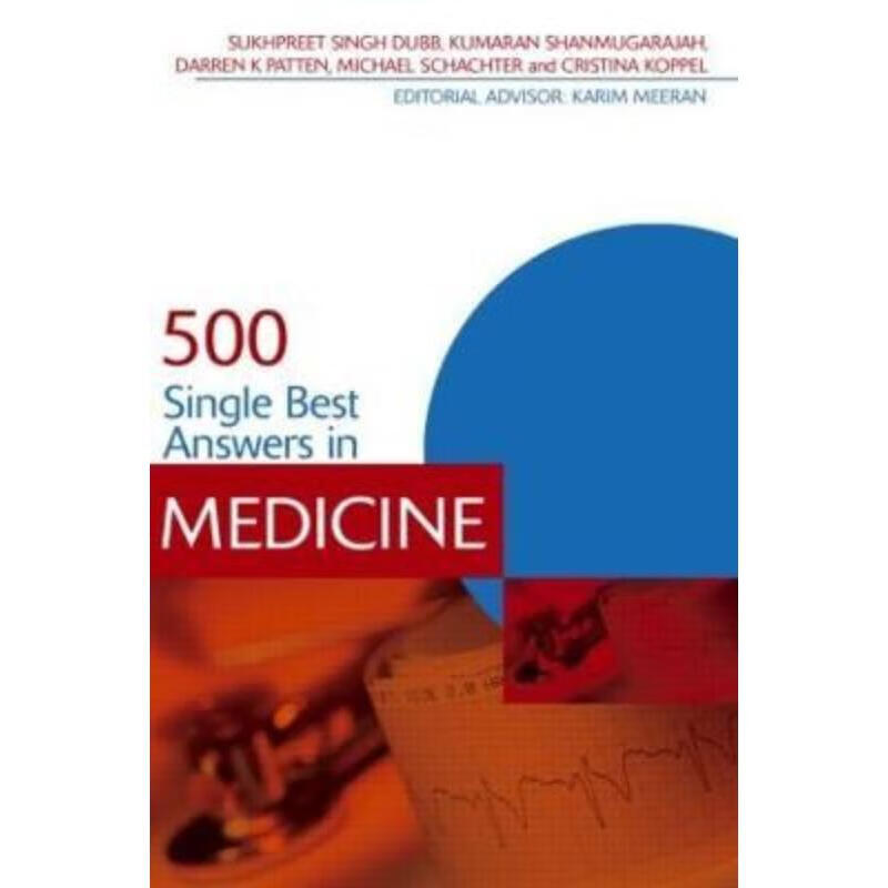 预订500 single best answers in medicine