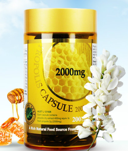 springleaf绿芙澳洲黑蜂胶软胶囊2000mg进口