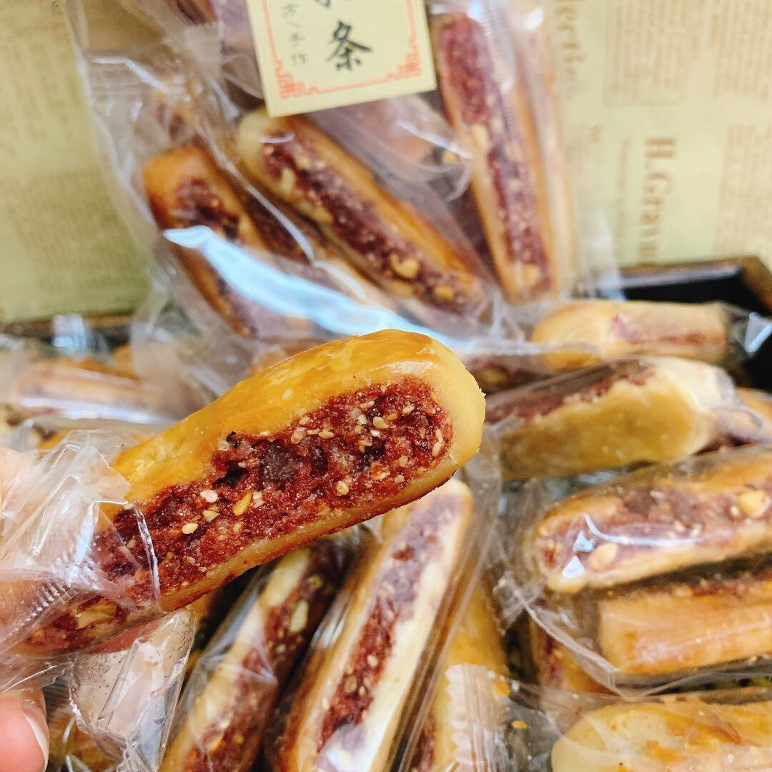 潮式腐乳条 腐乳柳零食潮汕特产小吃咸香肉馅饼潮州风味传统 250g 腐乳条袋【独立小包装】