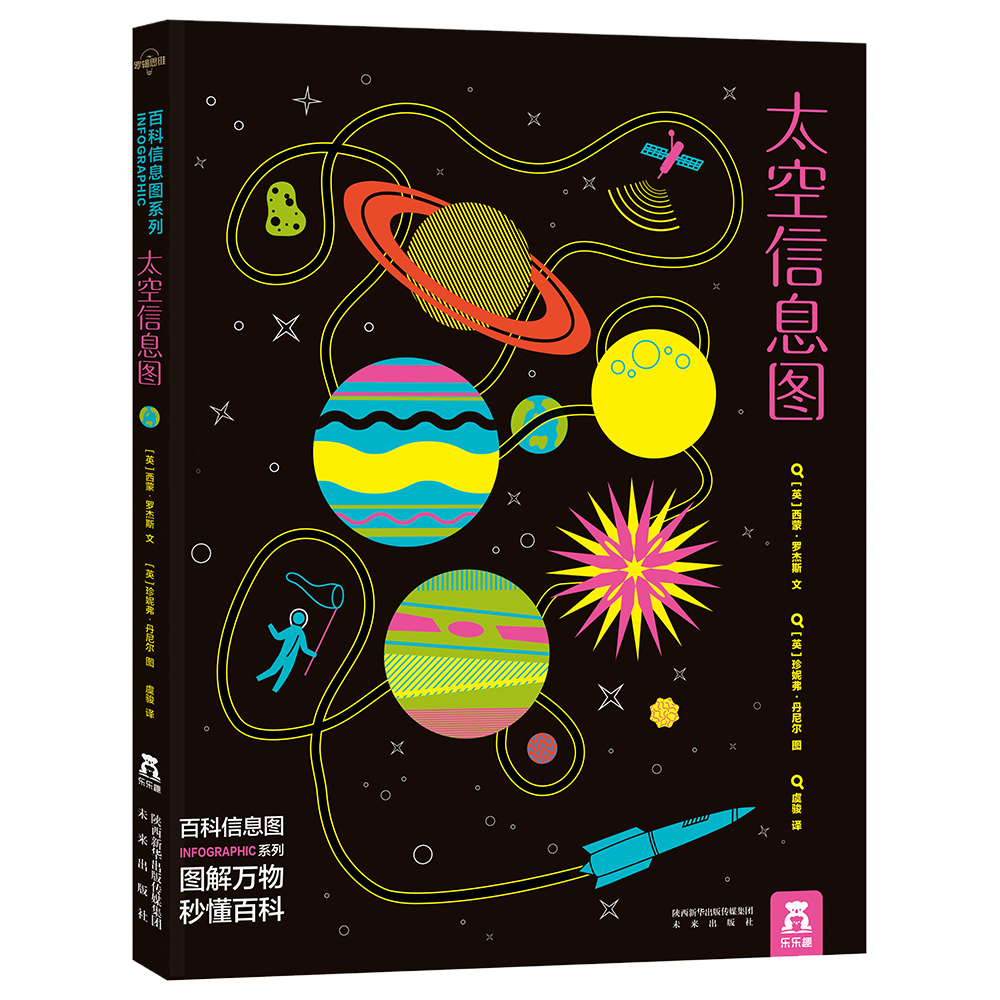 太空信息图 7岁+乐乐趣儿童科普书 百科信息图系列详情图