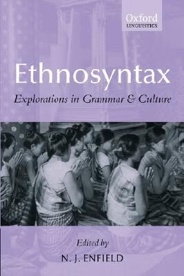 预订 ethnosyntax: explorations in grammar and culture