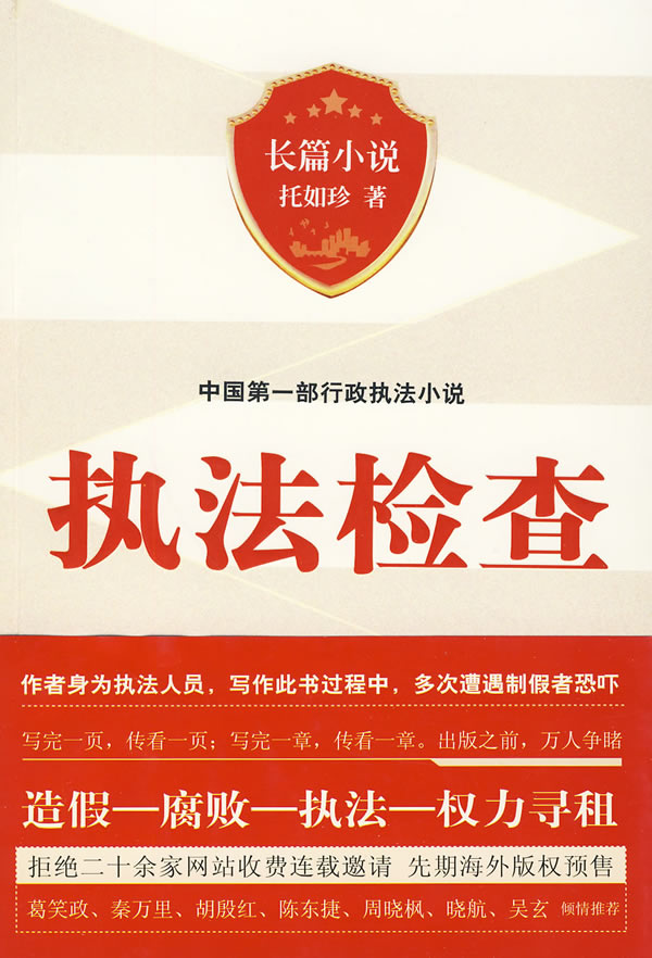 执法检查 小说 书籍