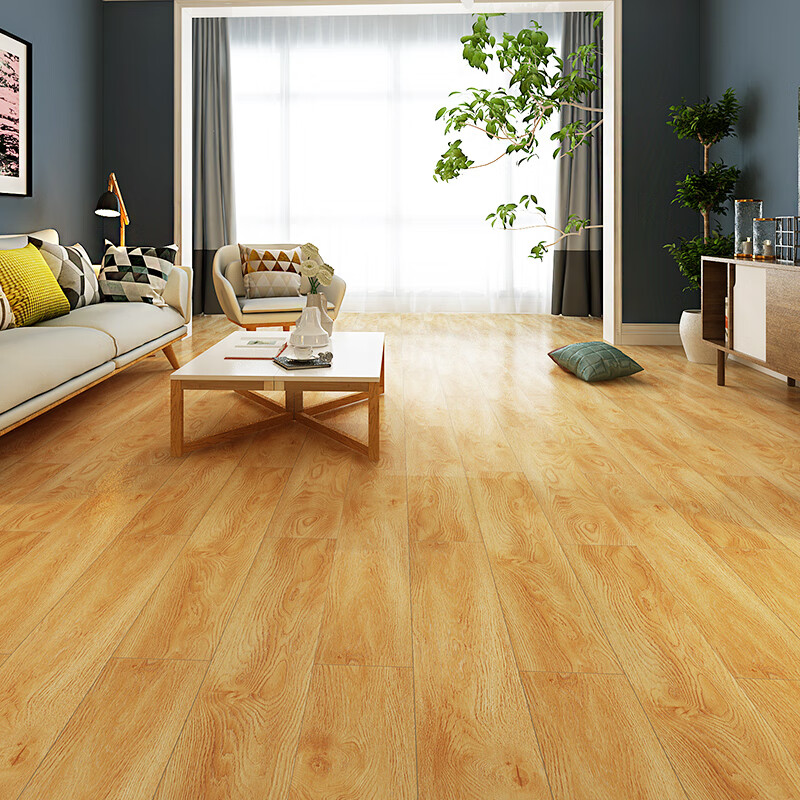 多米阳光（DomiShine）强化复合木地板仿实木复古木质环保防水耐磨地暖家用卧室 古橡年轮(DM2005)
