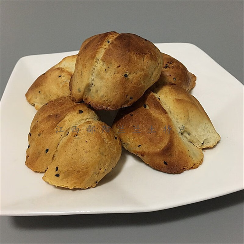 仁心食匠 []江西鄱阳特产双港小华海参饼马蹄酥回子头 1件1斤 红色