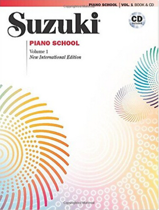英文原版 铃木钢琴学校 Suzuki Piano School Volume 1 with CD