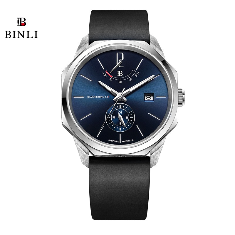 手表全自动机械男表腕表钟表时尚简约百搭进口机芯6087 by