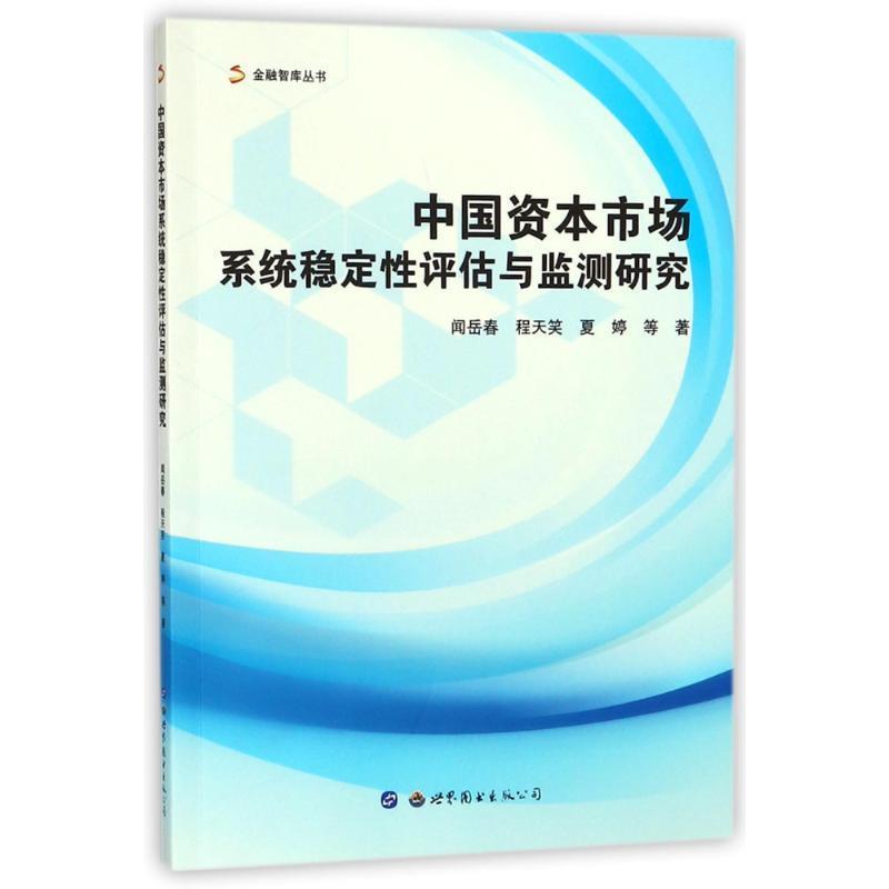 中国资本市场系统稳定性评估与监测研究 闻岳春
