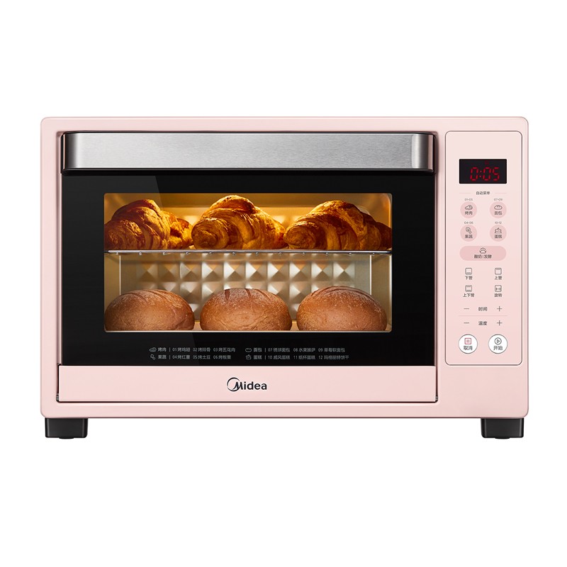 美的家用烤箱上下四管独立控温35L大容量家用烤箱电子式操控PT3505电烤箱内胆是什么材质？