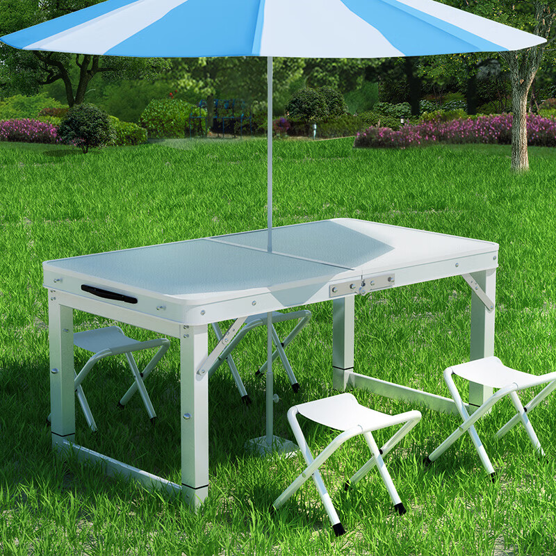 折叠桌子户外摆摊便携式家用餐桌椅简易夜市地摊地推可折叠小桌子