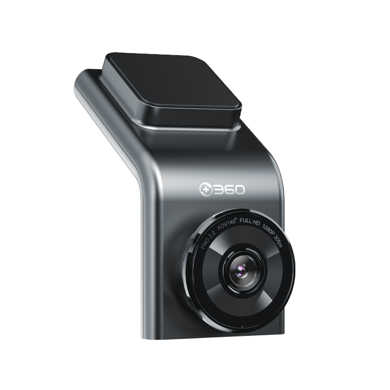 360 G300 行车记录仪 单镜头 黑灰色