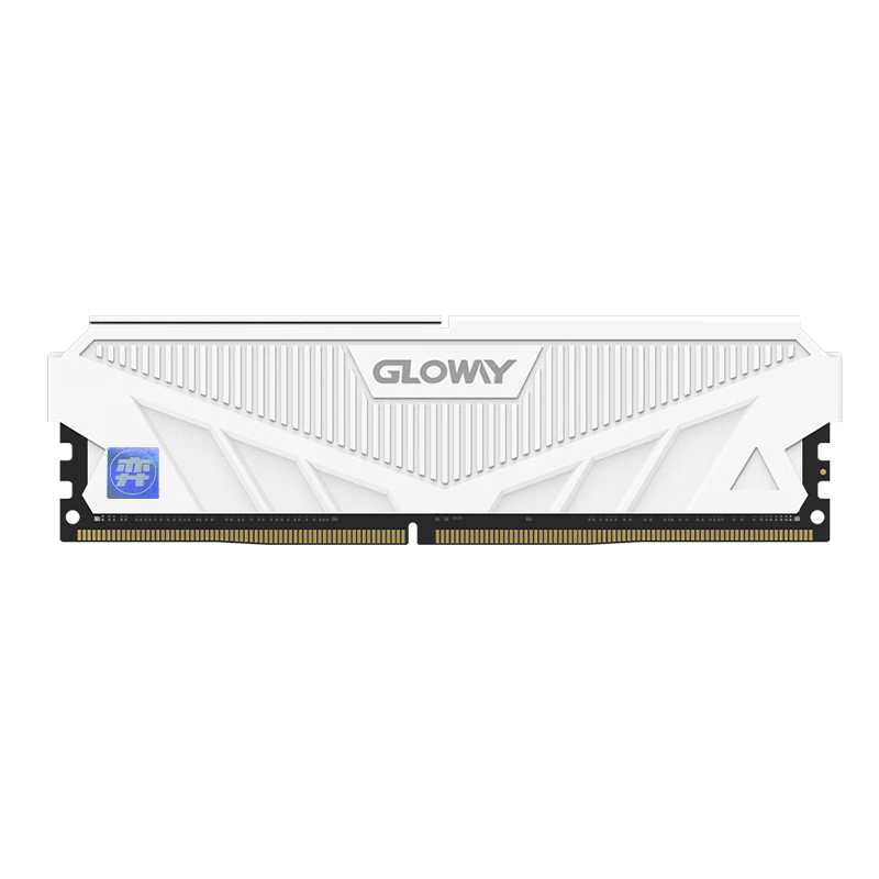 GLOWAY 光威 16GB DDR4 3200 台式机内存条 天策-弈系列 皓月白 长鑫颗粒 CL16