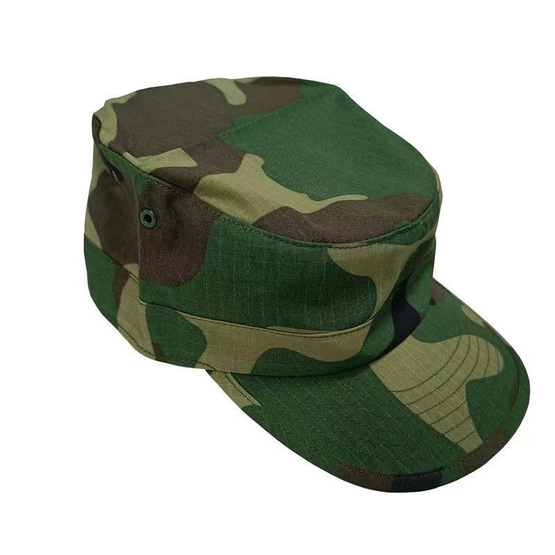 87解放帽老式平顶帽夏季透气遮阳迷彩帽子老货库存05款迷彩帽 55号