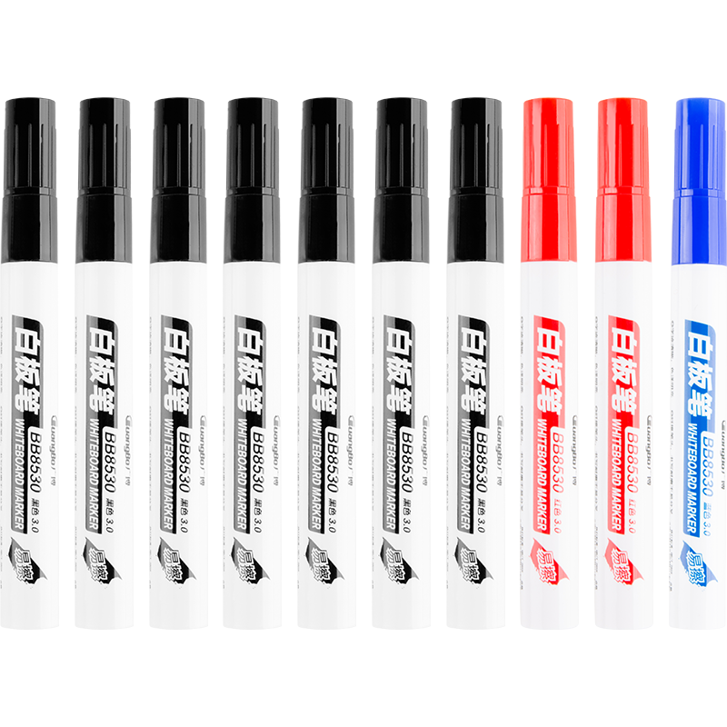 广博(GuangBo)三色可擦易擦办公白板笔BB8530的价格走势与评测推荐