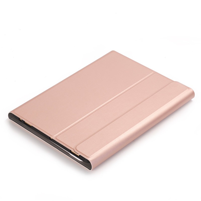 zonyee蓝牙键盘保护套适用苹果 iPad 2021款10.2英寸7/8/9代A2270/2602 玫瑰金保护套+蓝牙键盘