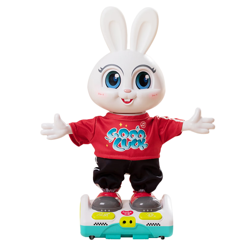 汇乐玩具（HUILE TOYS）幸运兔会唱歌跳舞宝宝婴幼儿童学爬早教音乐玩具兔年礼物 幸运LUCKY兔
