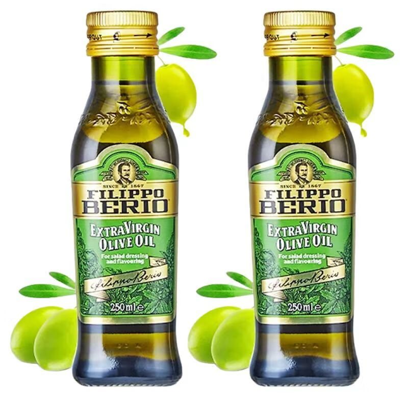 翡麗百瑞意大利原裝進(jìn)口初榨橄欖油250ml烹飪涼拌西餐食用油 初榨橄欖油250ml*2瓶
