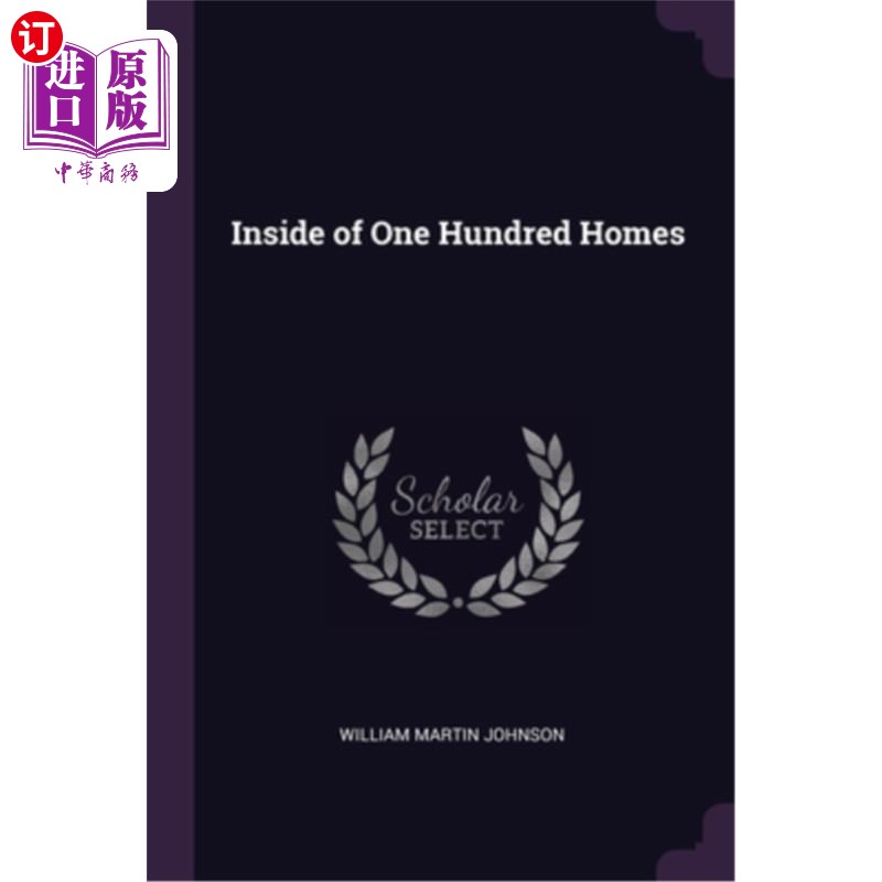 海外直订inside of one hundred homes 《百家之家》